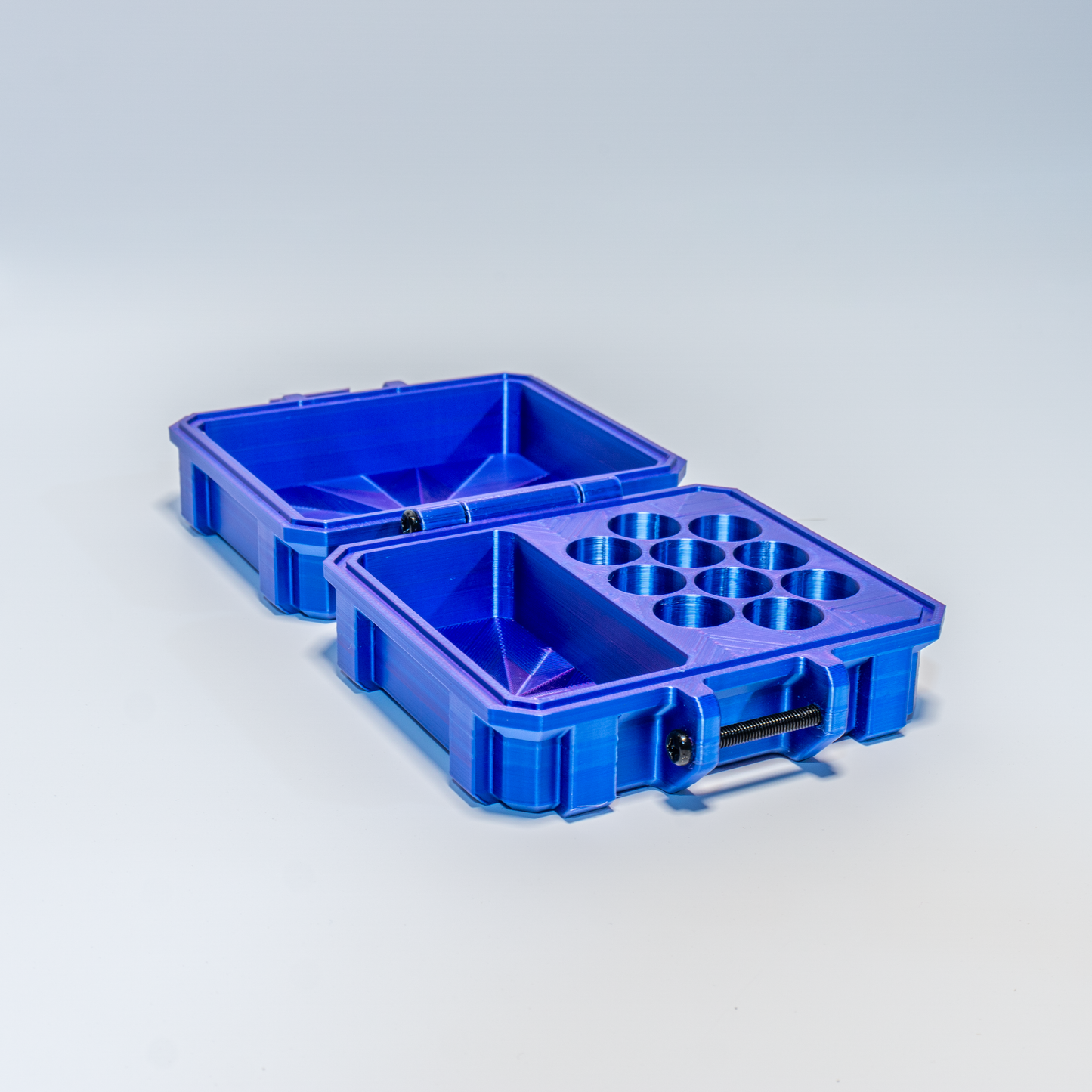 Mixed Vial Case — 10-Slot 3 mL Vial Case + 1 BAC Bottle Slot